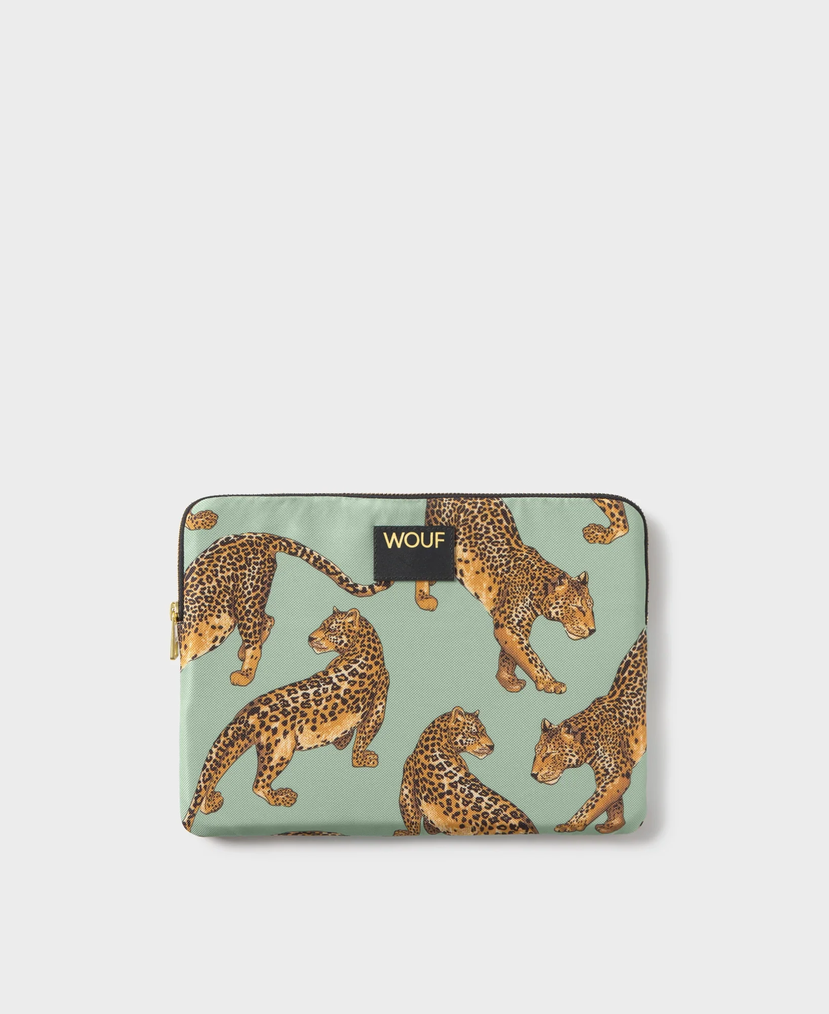 Emerald Leopard Ipad Sleeve
