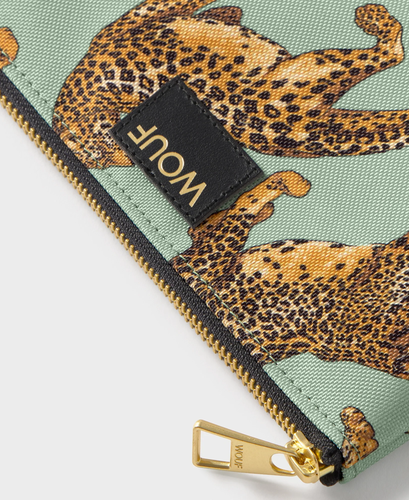 Emerald Leopard Pouch - Image 2