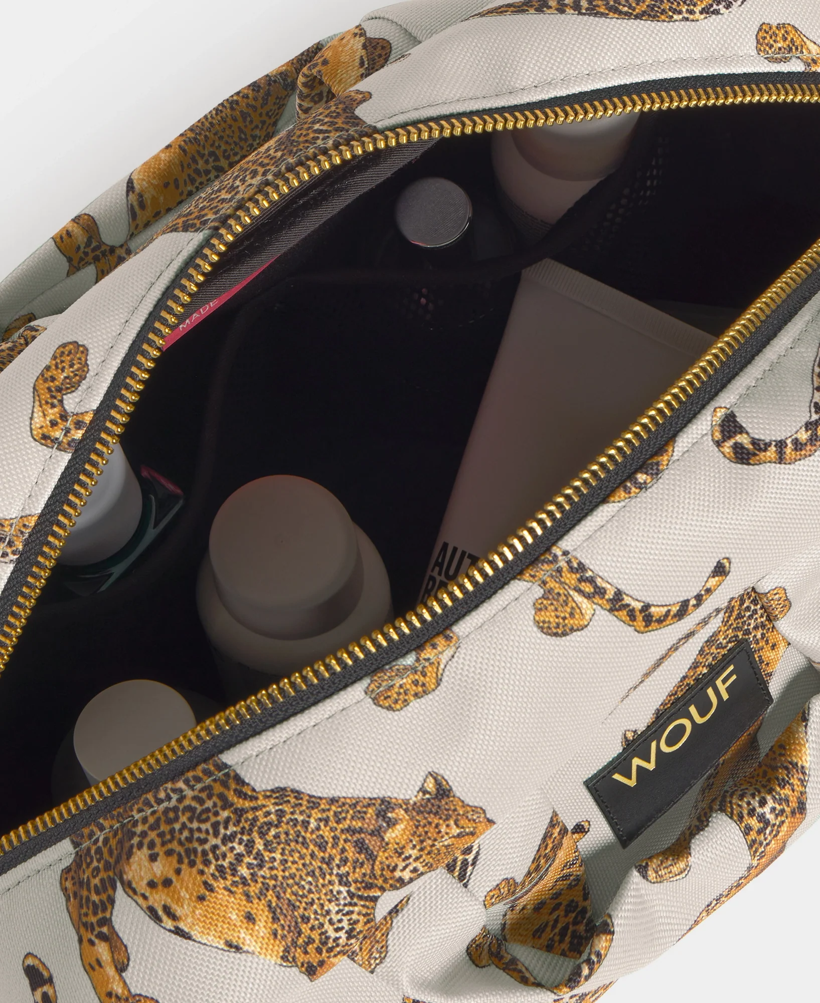 The Leopard Large Toiletry Bag - Image 3